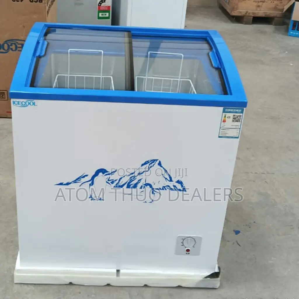 New Icecool 159 Litres Display Freezer Restocked 