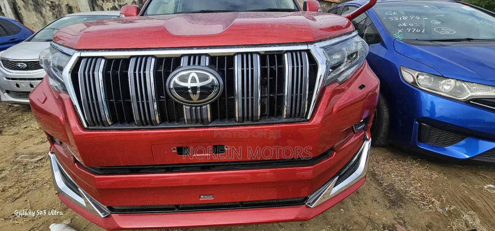Toyota Land Cruiser Prado 2018 Red