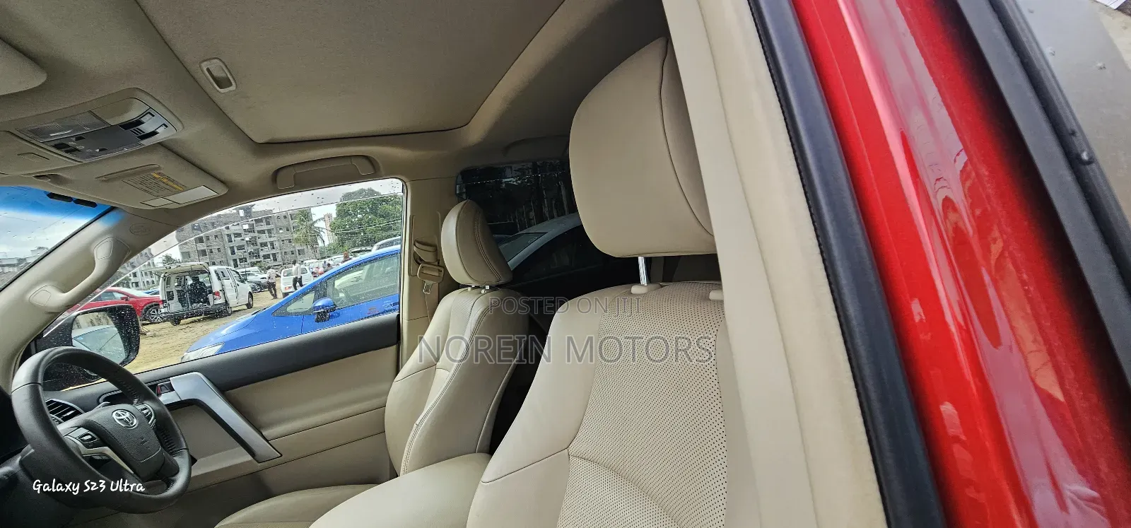 Toyota Land Cruiser Prado 2018 Red
