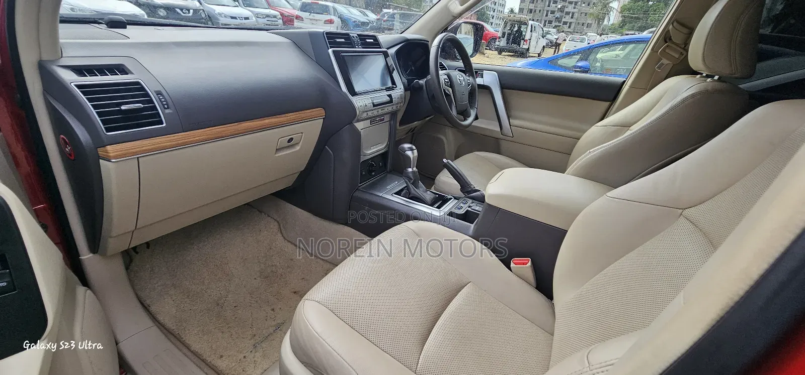 Toyota Land Cruiser Prado 2018 Red