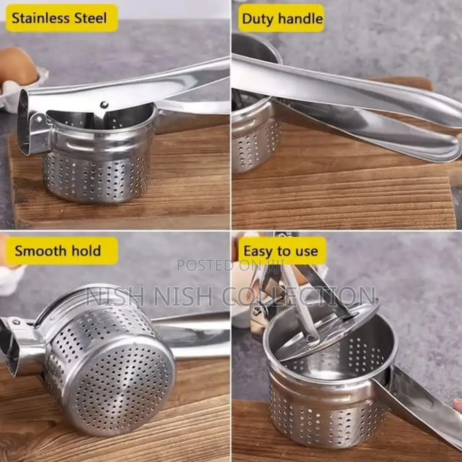 Potato Masher Ricer Press