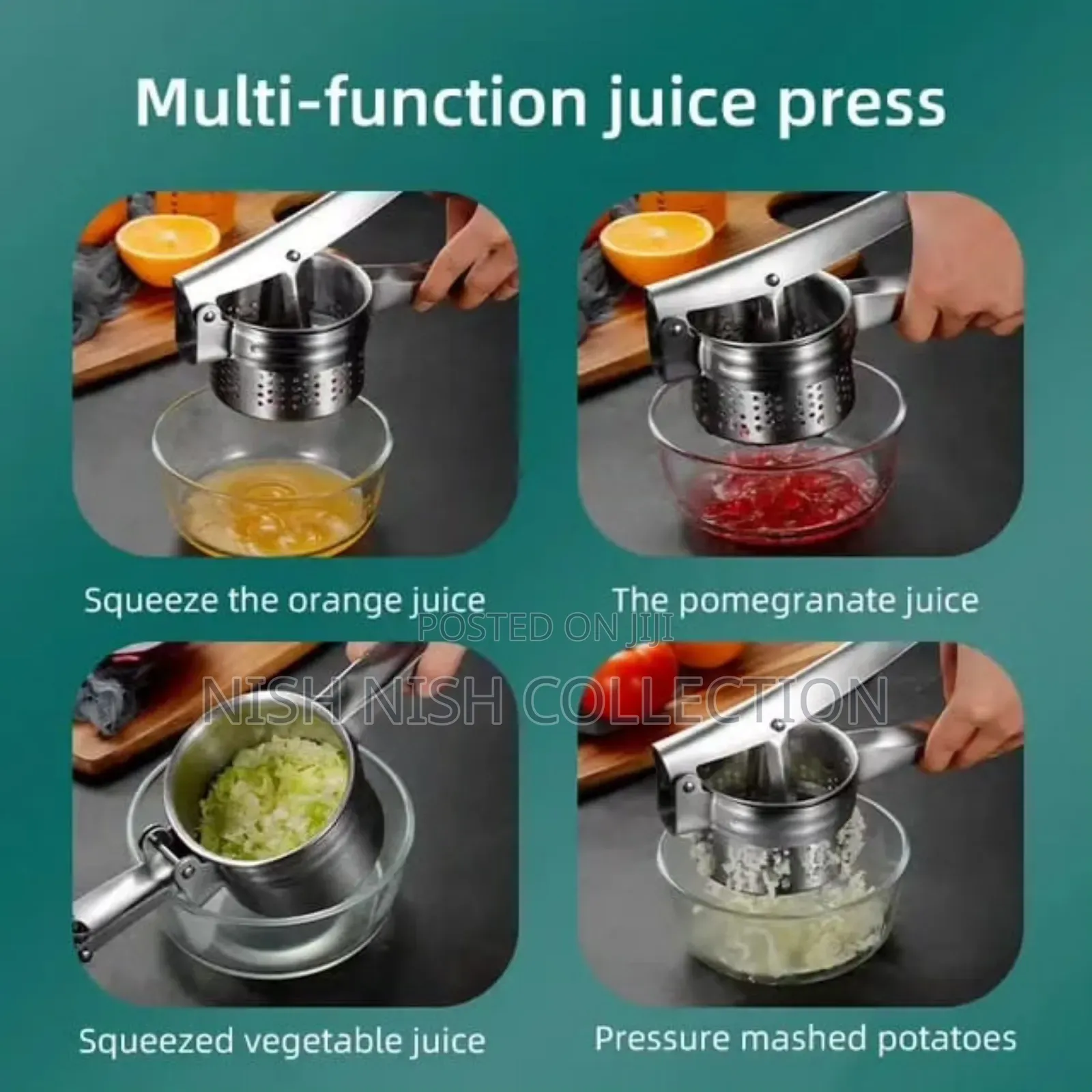 Potato Masher Ricer Press