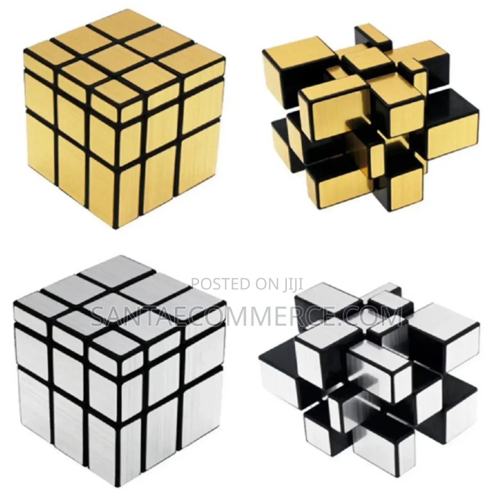 3 by 3 Mirror Bump Rubik’S Cube Puzzle