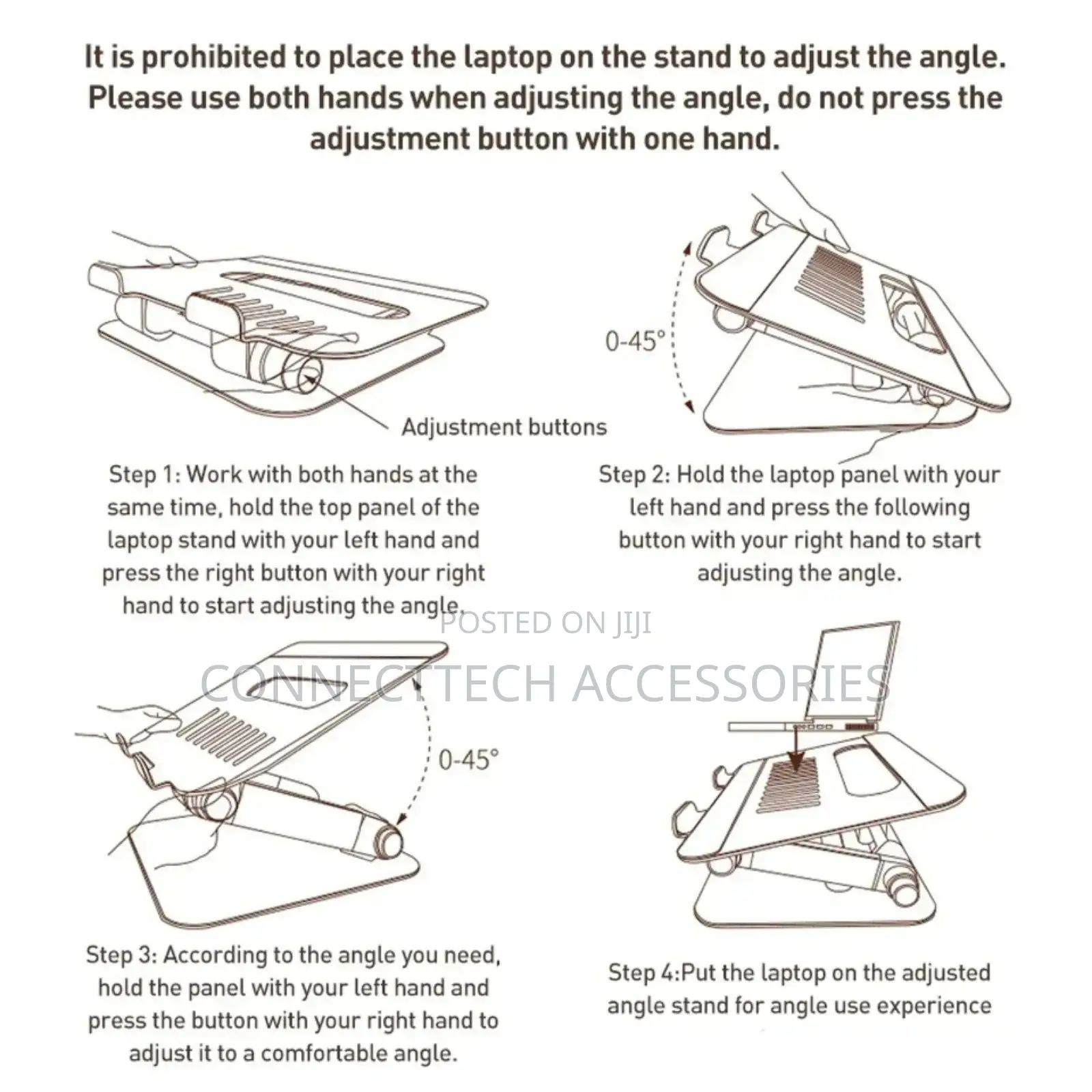 Yesido LP06 Foldable Laptop Swivel Stand(Silver)