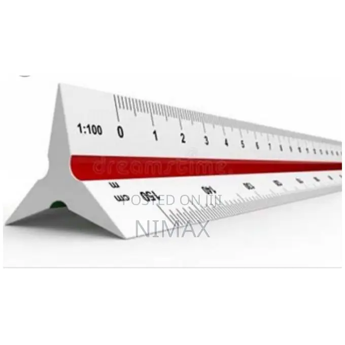 30cm Precision Triangular Scale Ruler