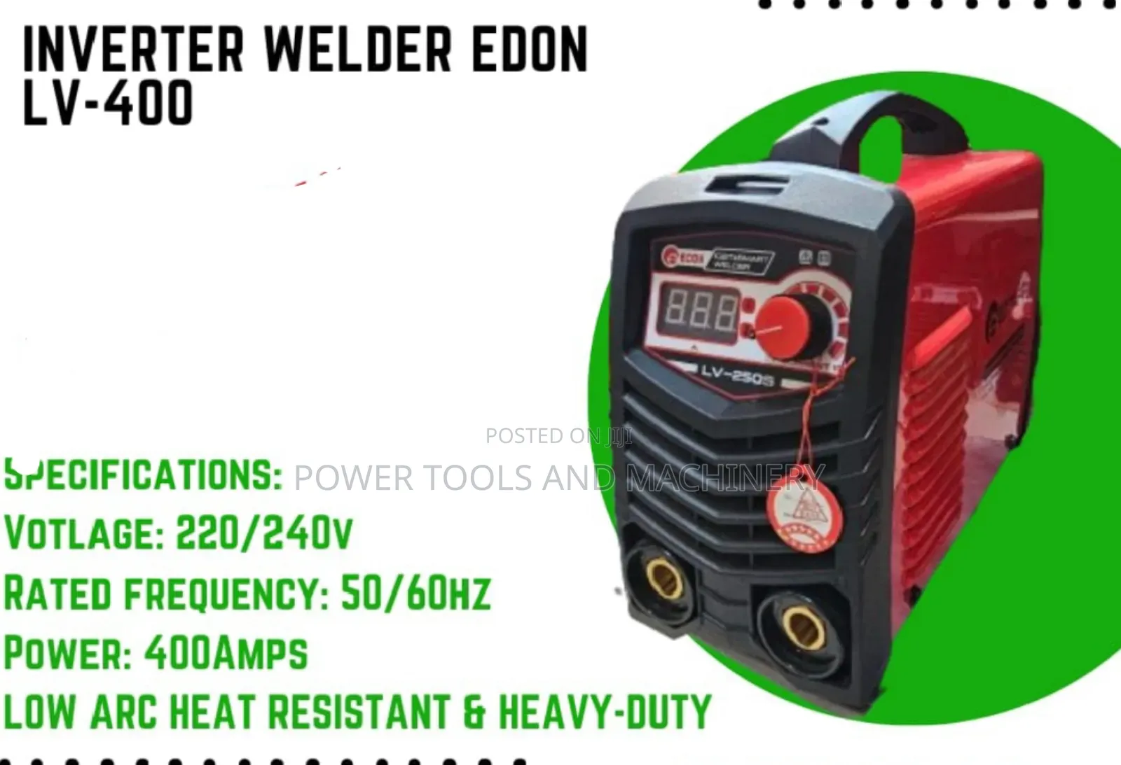 Edon Lv_400 Arc Welding Machine