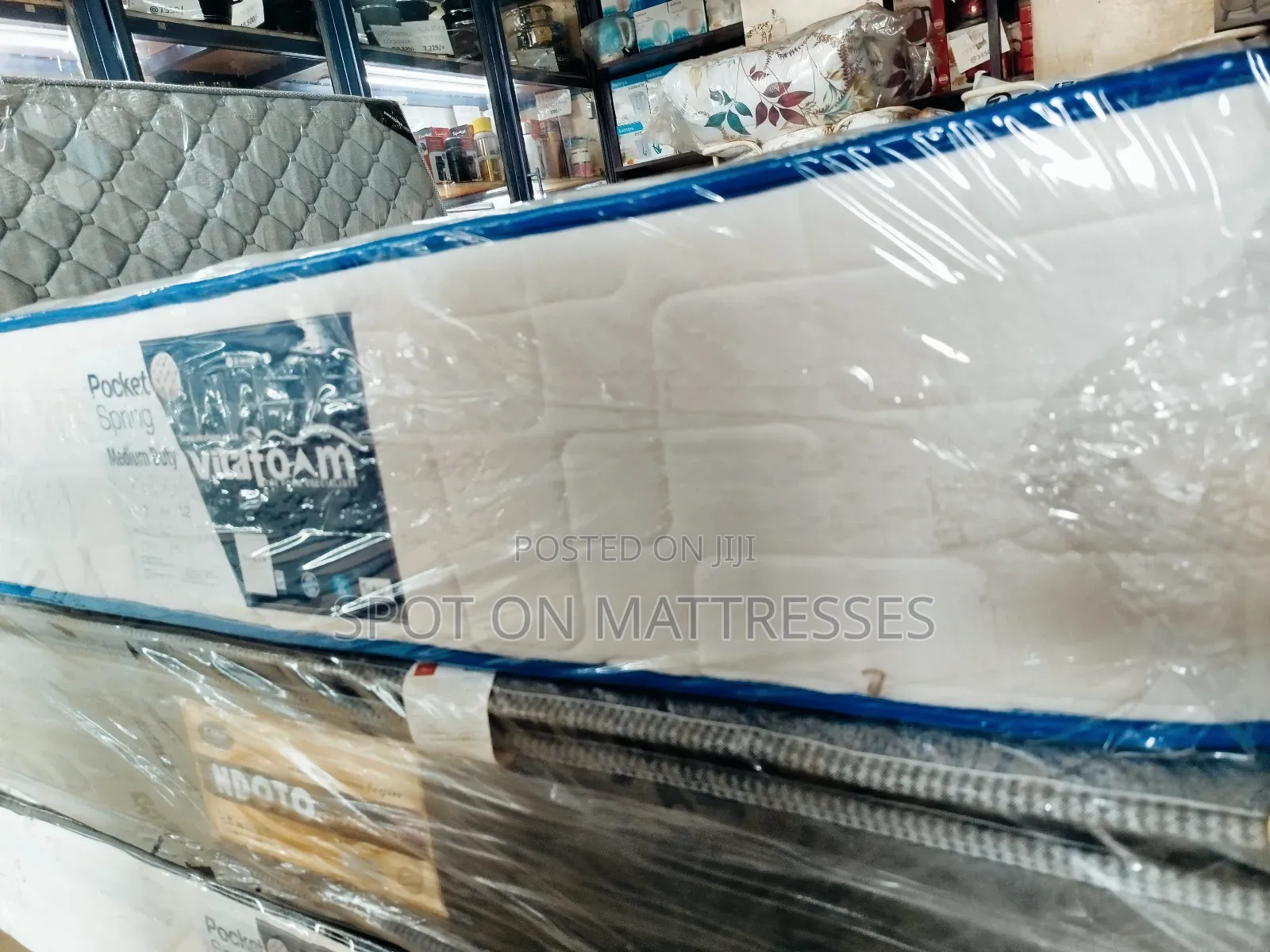 4by6 10inch Vitafoam Pocket Spring Mattresses.