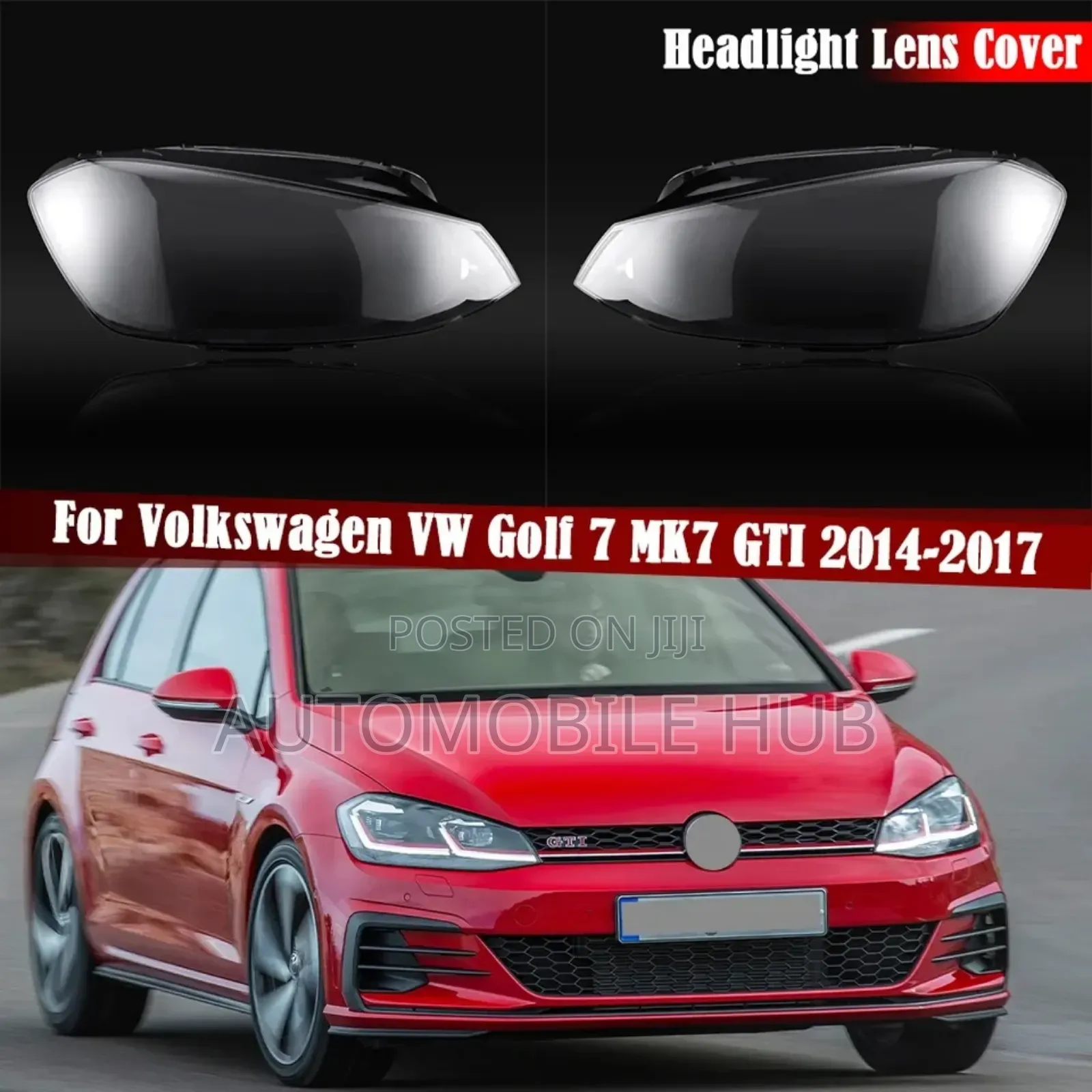 Volkswagen Golf Mk7 Headlight Lens 2013-2018