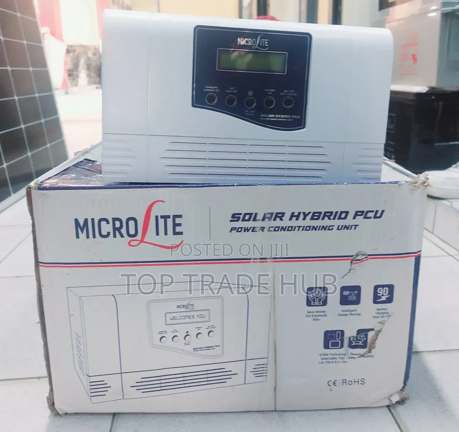 Microlite Solar Hybrid PCU 24v 1.5kva