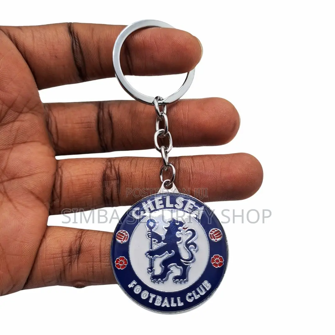 Chelsea Logo Fan Football Soccer Key Chain Holder Colored