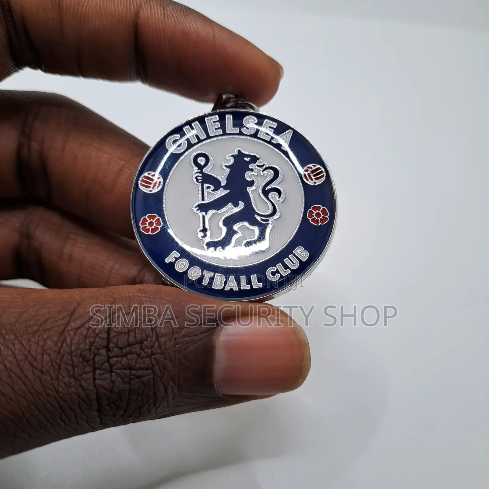 Chelsea Logo Fan Football Soccer Key Chain Holder Colored