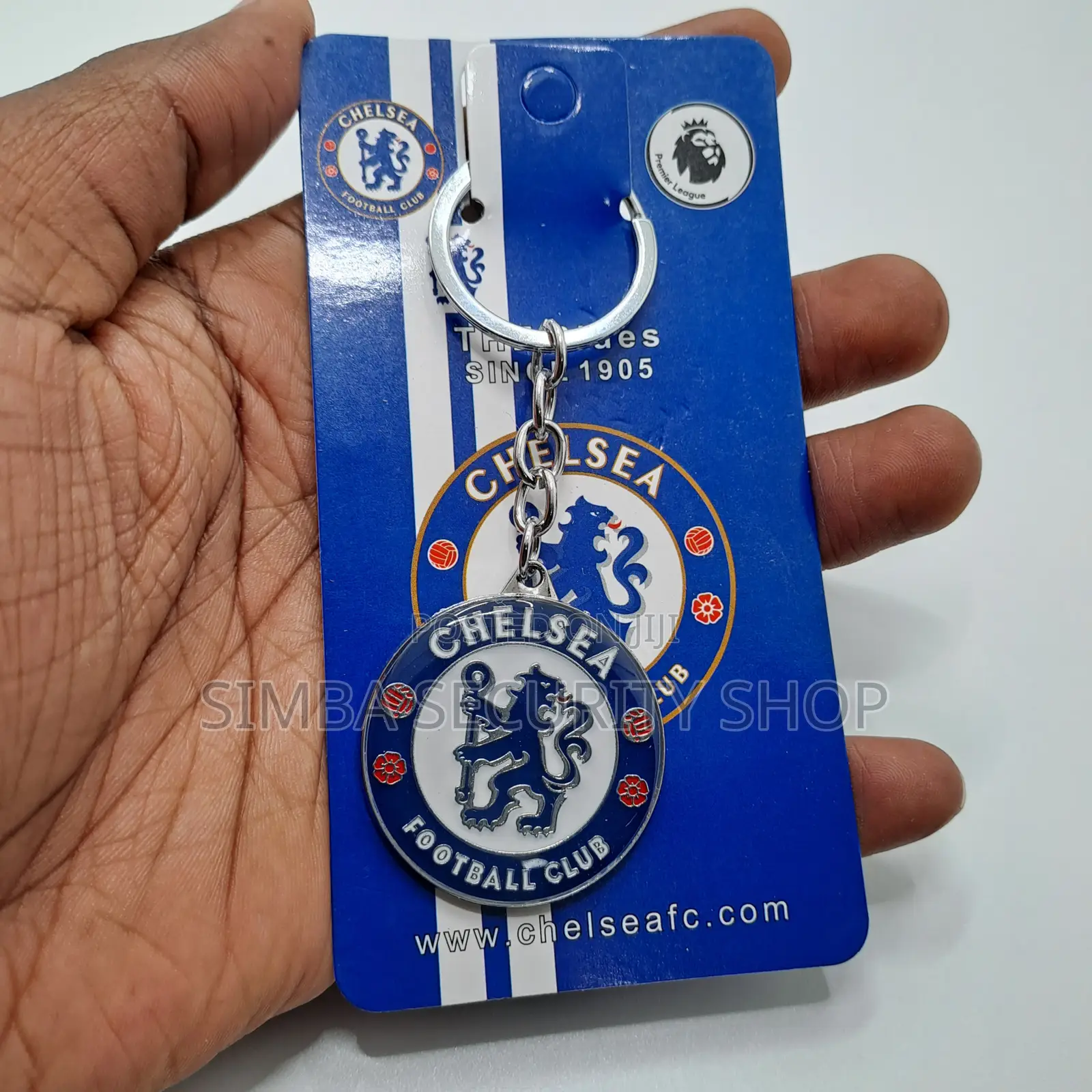Chelsea Logo Fan Football Soccer Key Chain Holder Colored