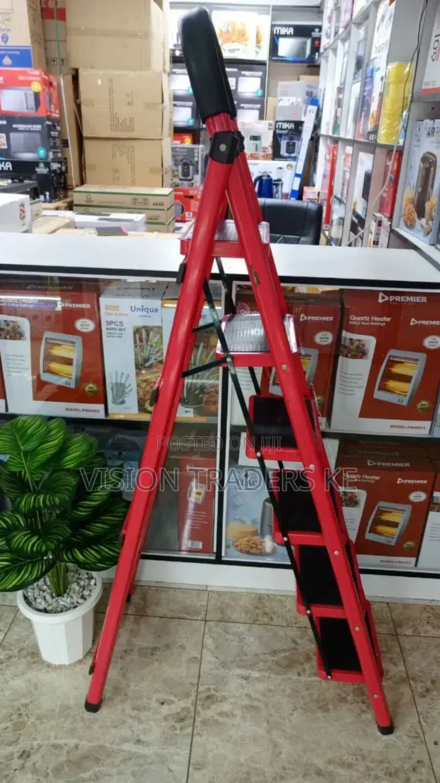 Ladder Step Ladder Steel Ladder Foldable 6 Steps