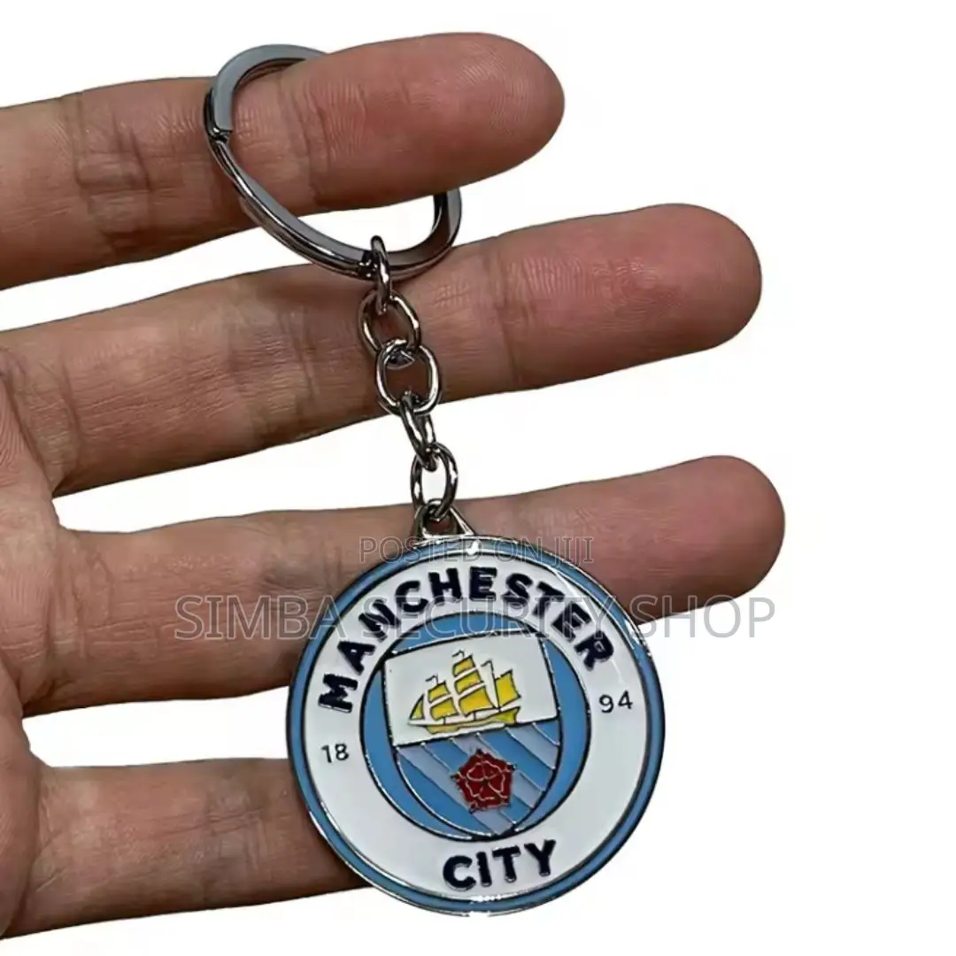 Manchester Man City Fans Football Soccer Key Chain Holder