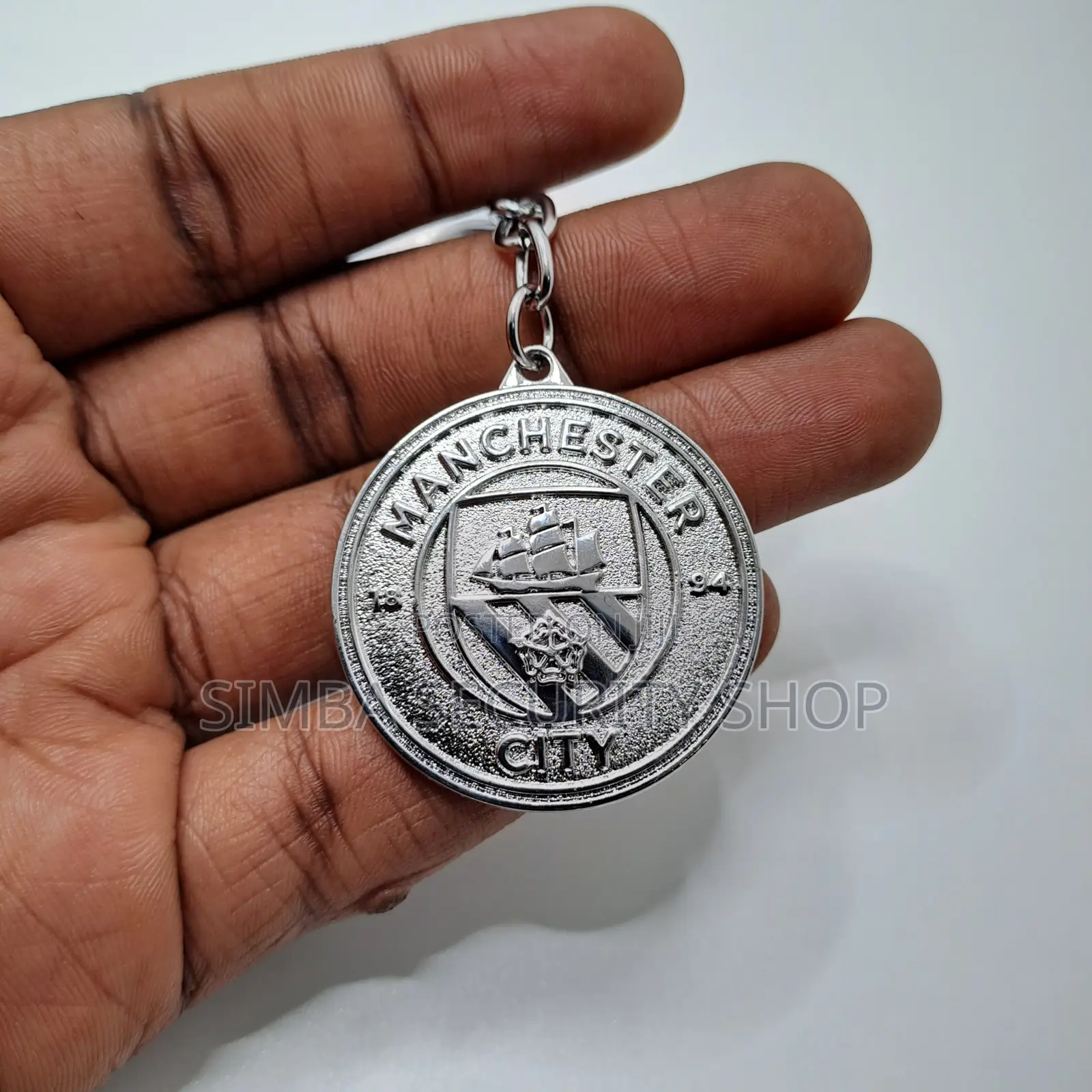 Manchester Man City Fans Football Soccer Key Chain Holder