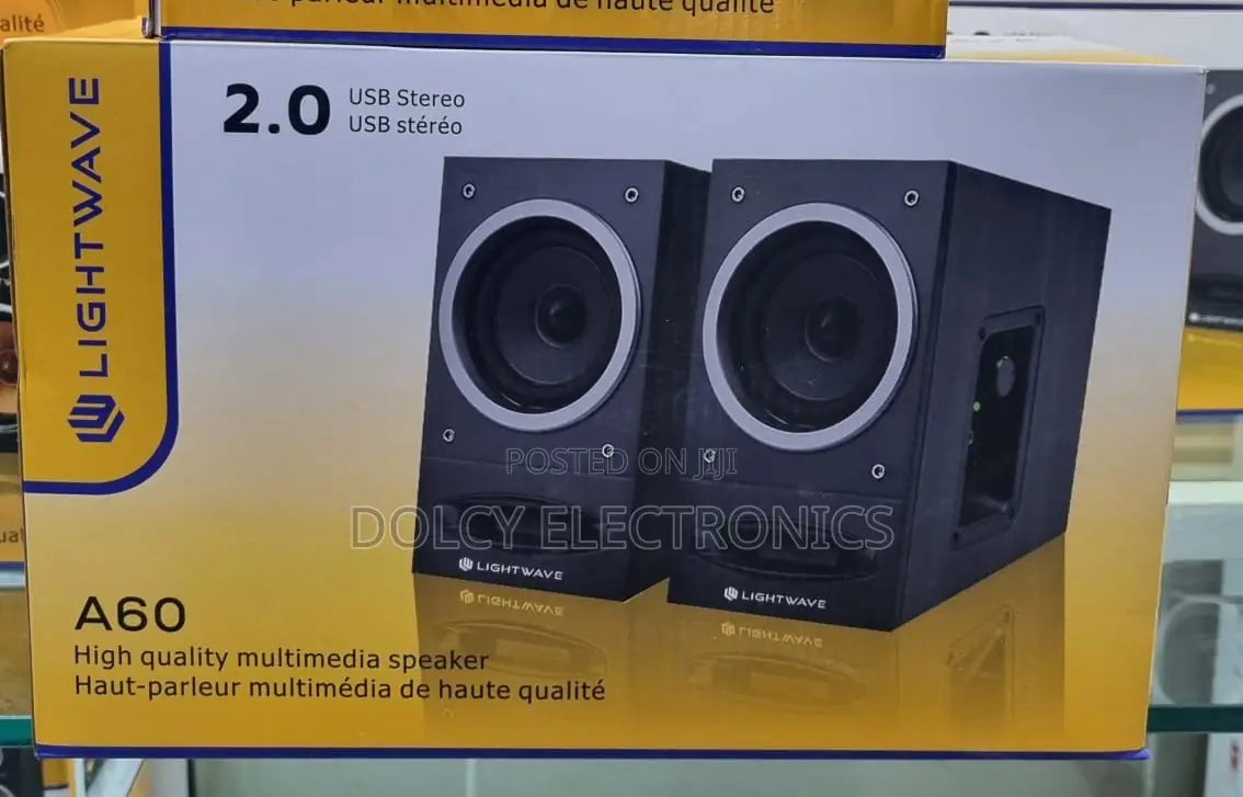 Lightwave A60 High Quality Multimedia USB Desktop Speaker