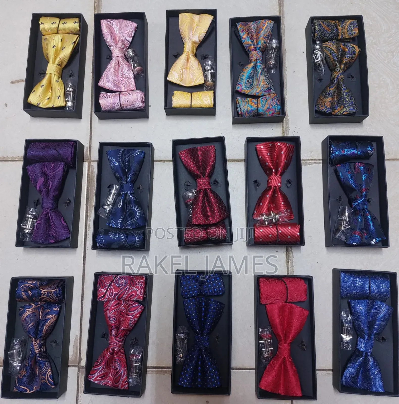 Floral Bowties