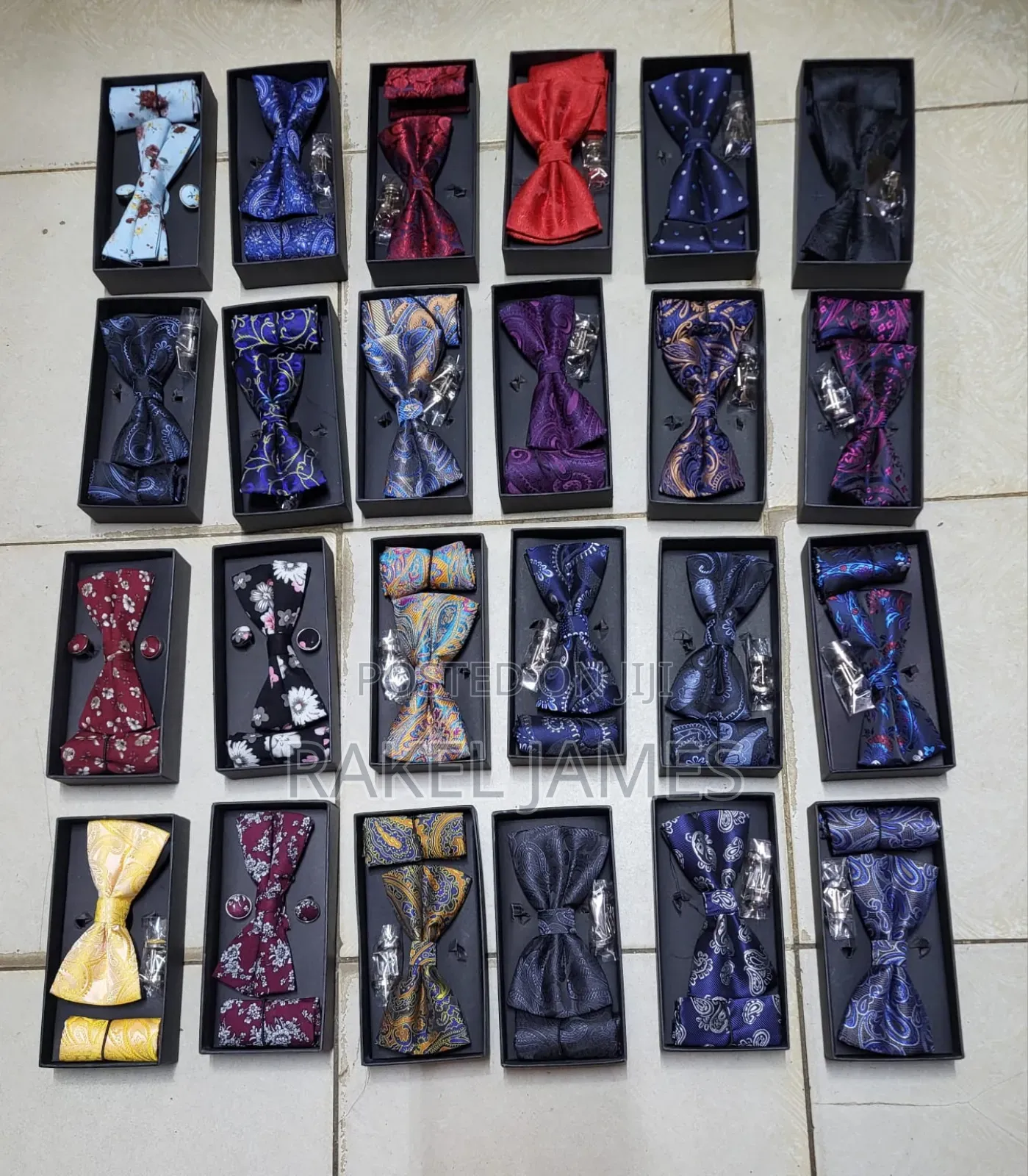 Floral Bowties
