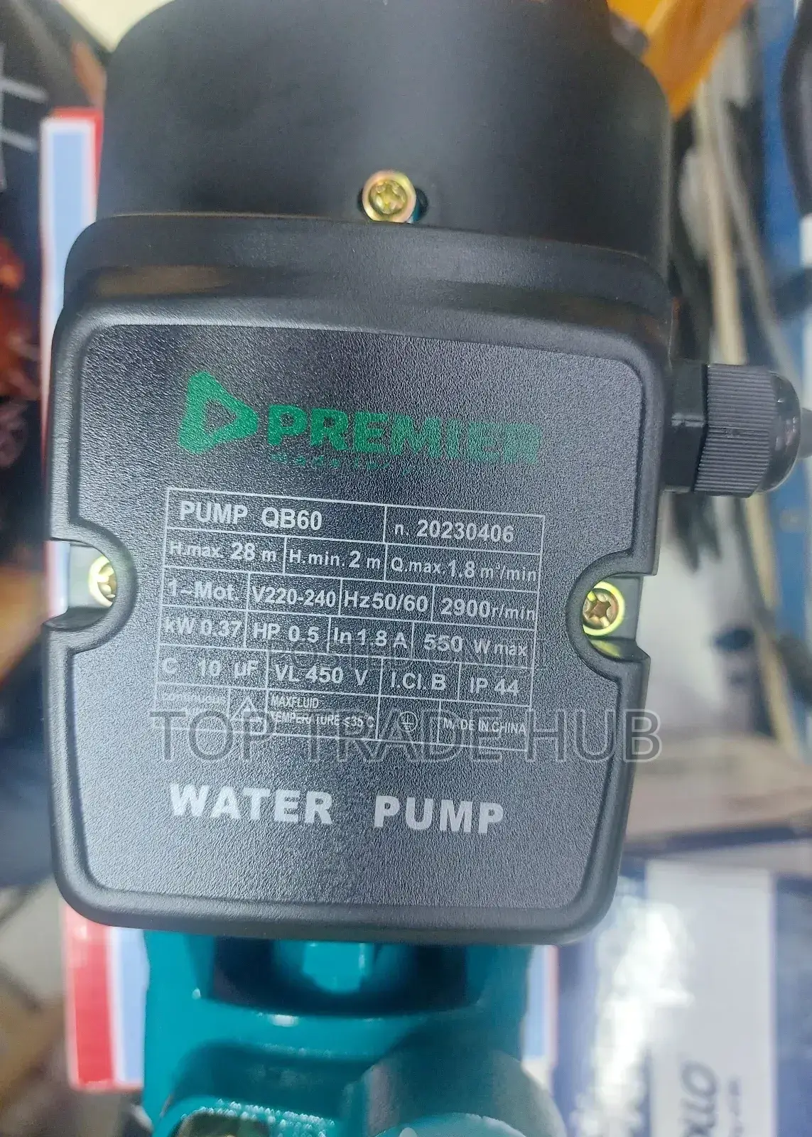 Premier Qb60 Electric Water Pump 28m Head