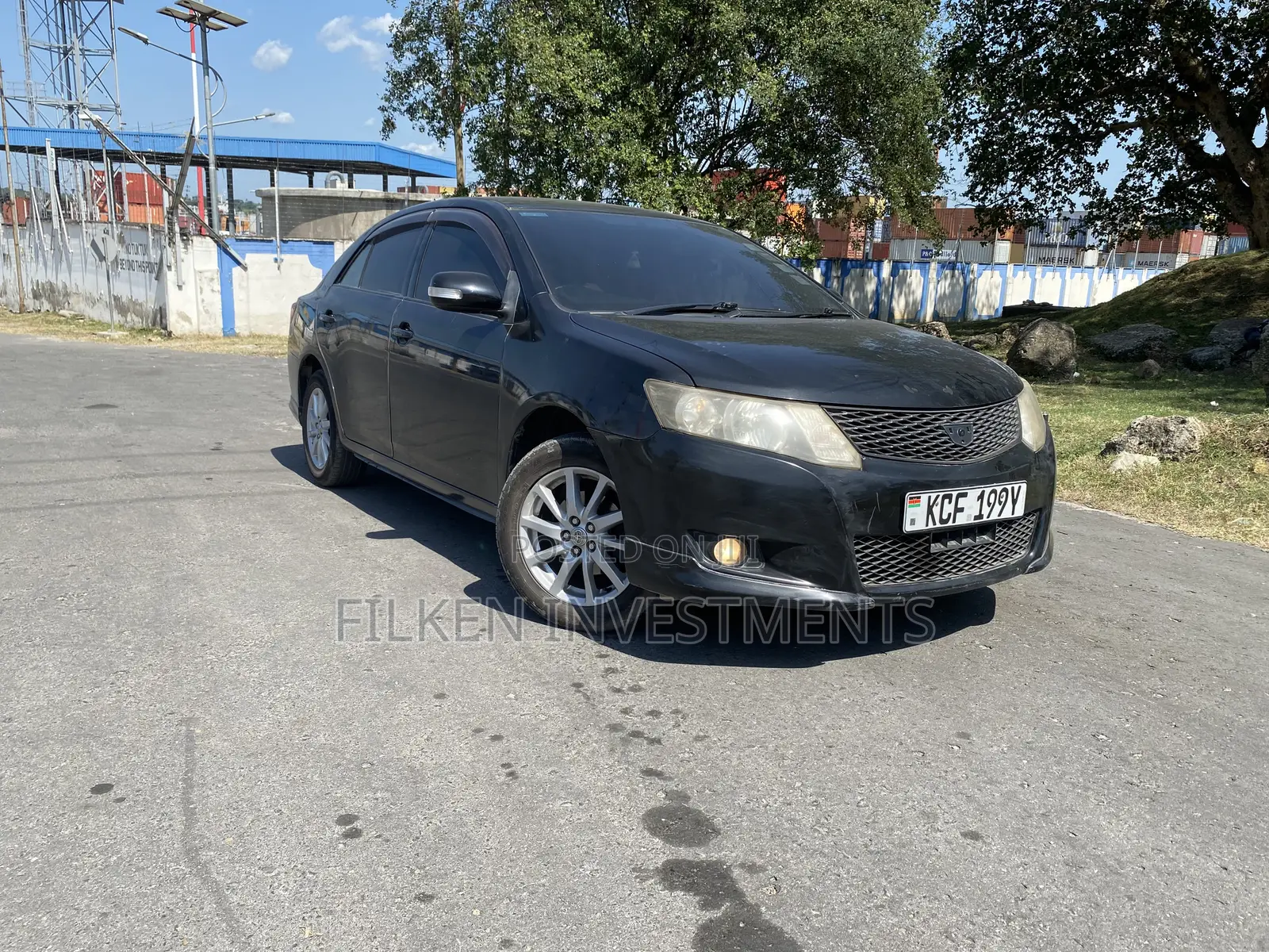 Toyota Allion 2008 Black