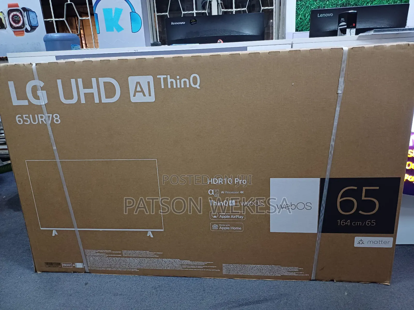 Lg 65 Inch 65ur78 Ai Thinq Webos Smart Hdr10 Tv