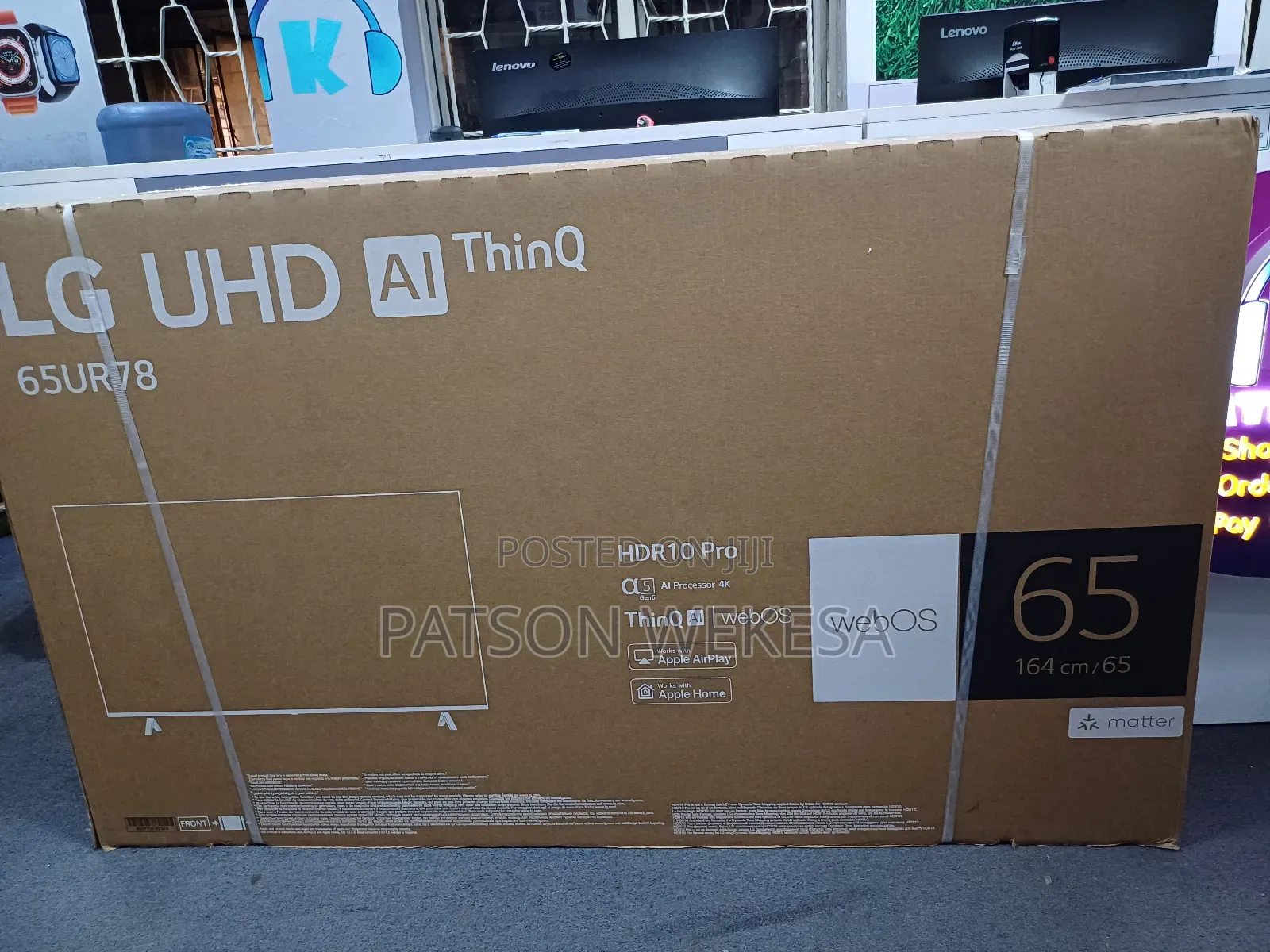 Lg 65 Inch 65ur78 Ai Thinq Webos Smart Hdr10 Tv