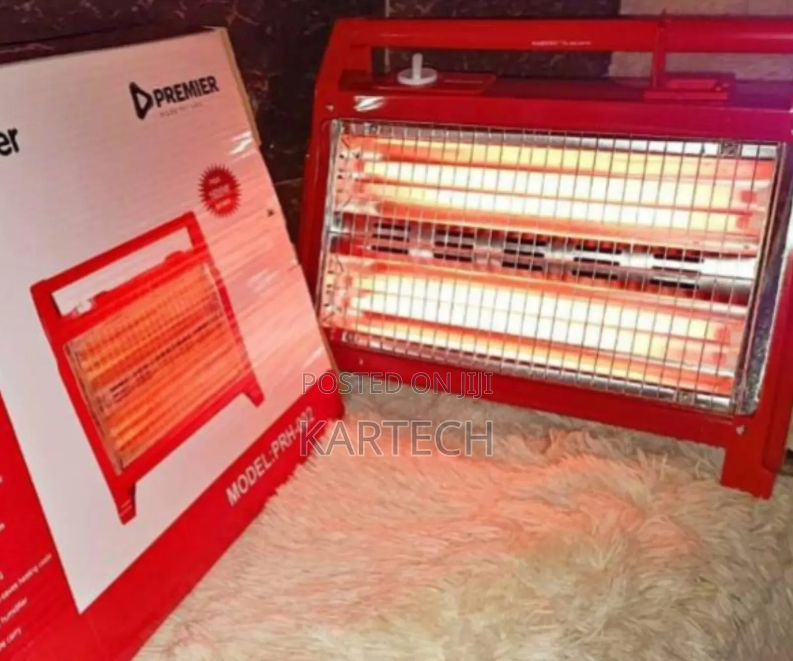 Premier Halogen Room Heater With Humidifier