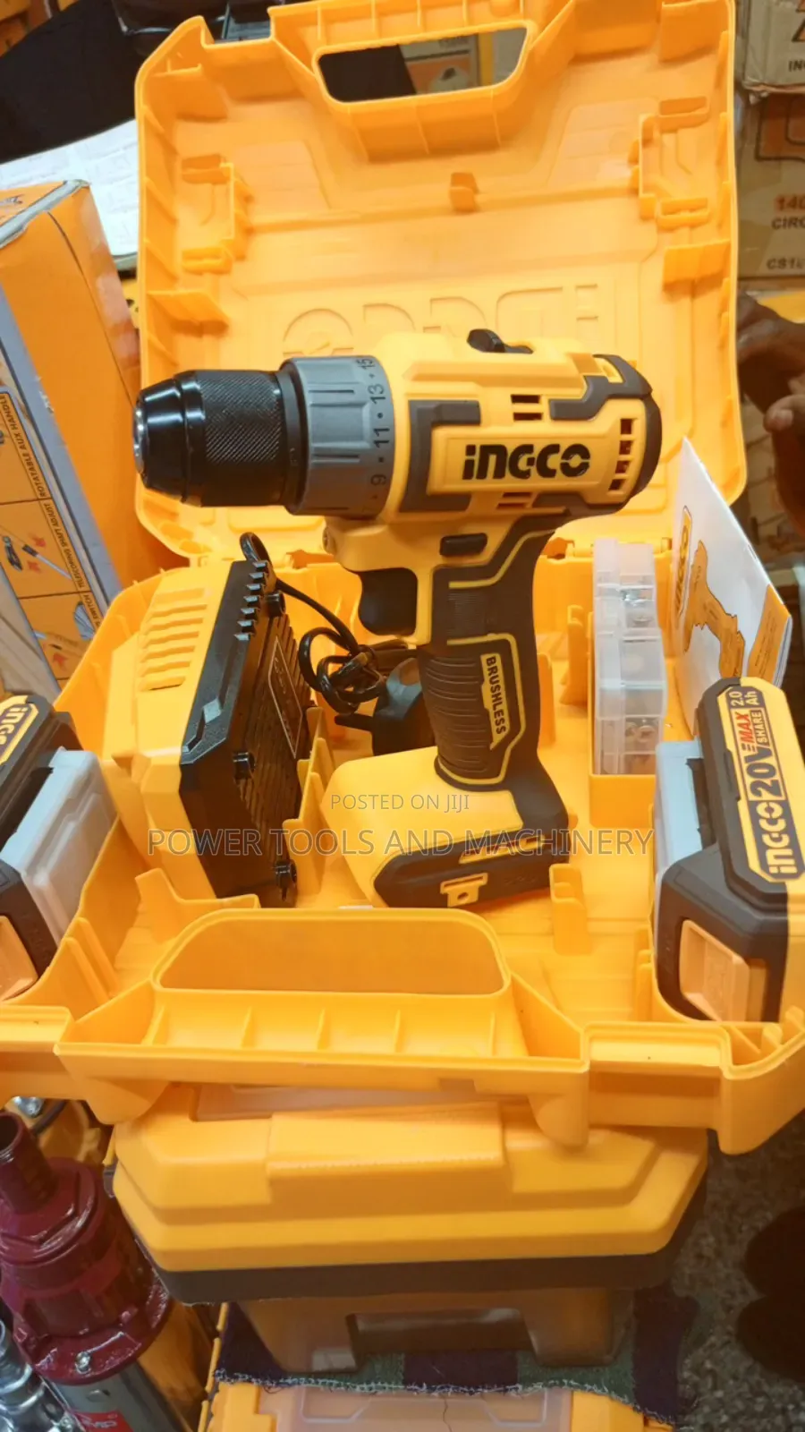 Ingco 20v Cordless Hammer Drill