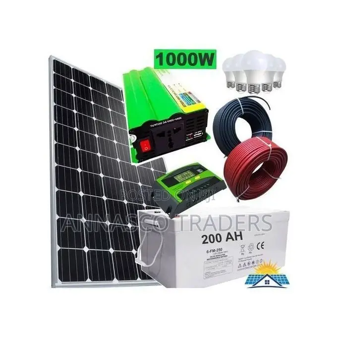 POWERFUL Powermate 300W Solar Panel Full Kit