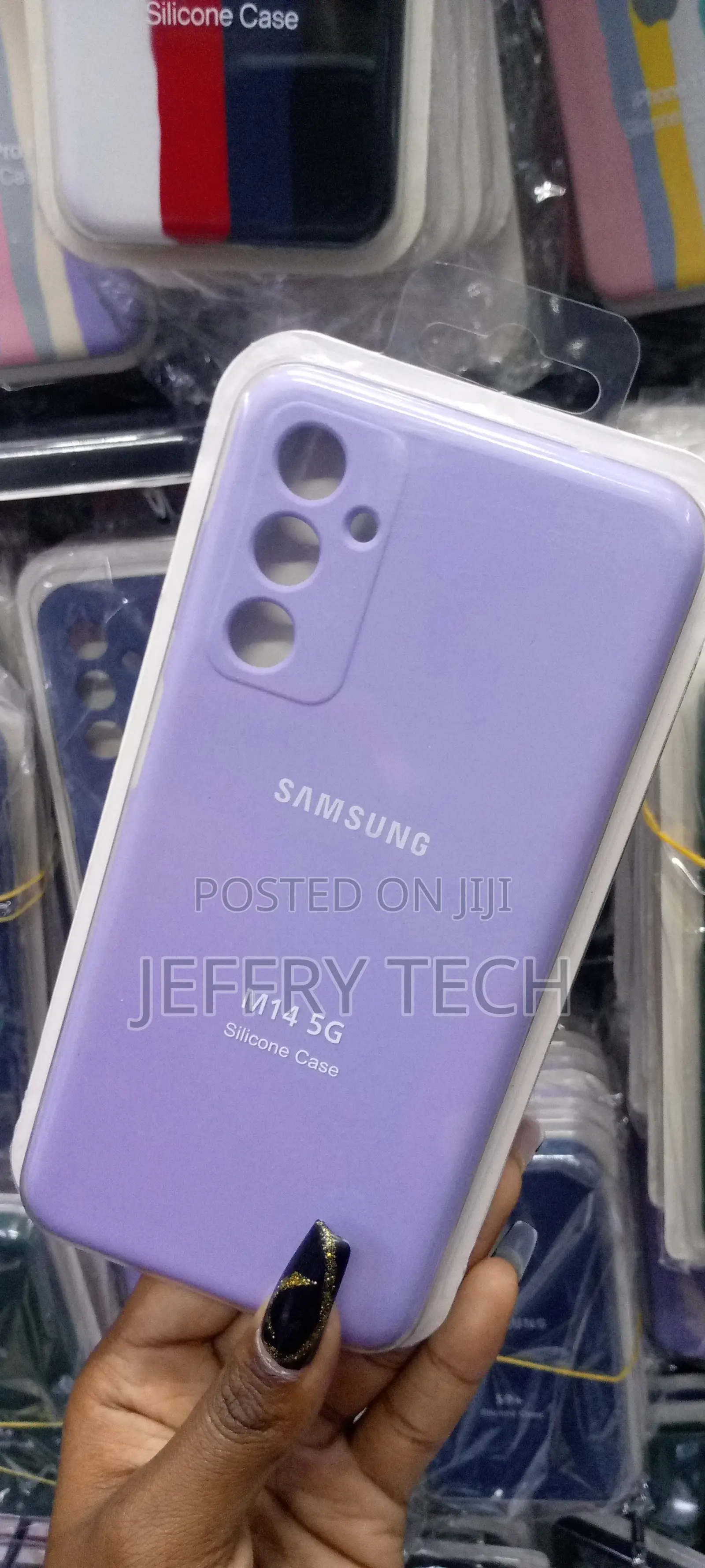 Flexible Silicone Cover Matte for Samsung Galaxy M14 5G By