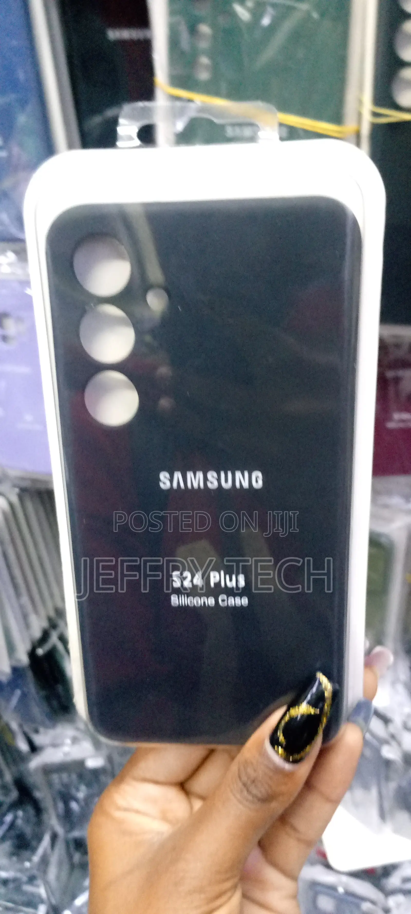 Silicone Cover for Samsung Galaxy S24 Plus (2024) Protective