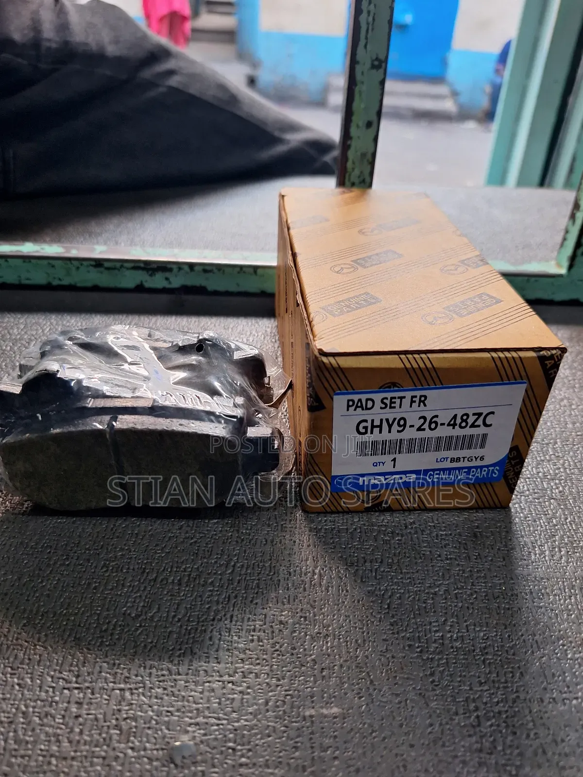 Mazda Front and Rear Brake Pad Genuine