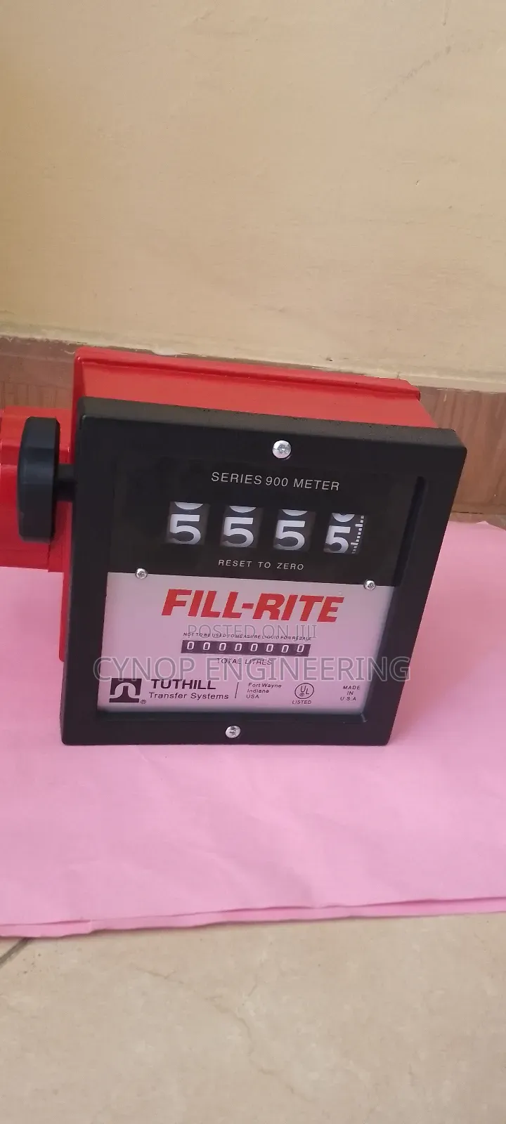 Fillrite 2 Inch Flow Meter Sturdy