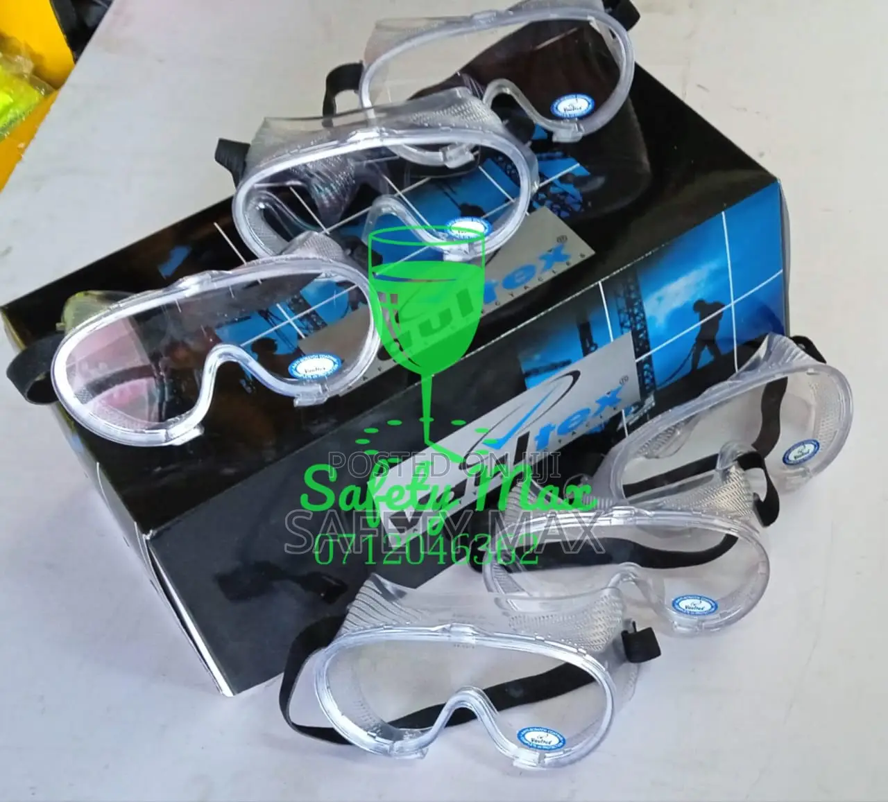 Vaultex Chemical Protection Goggles EN166