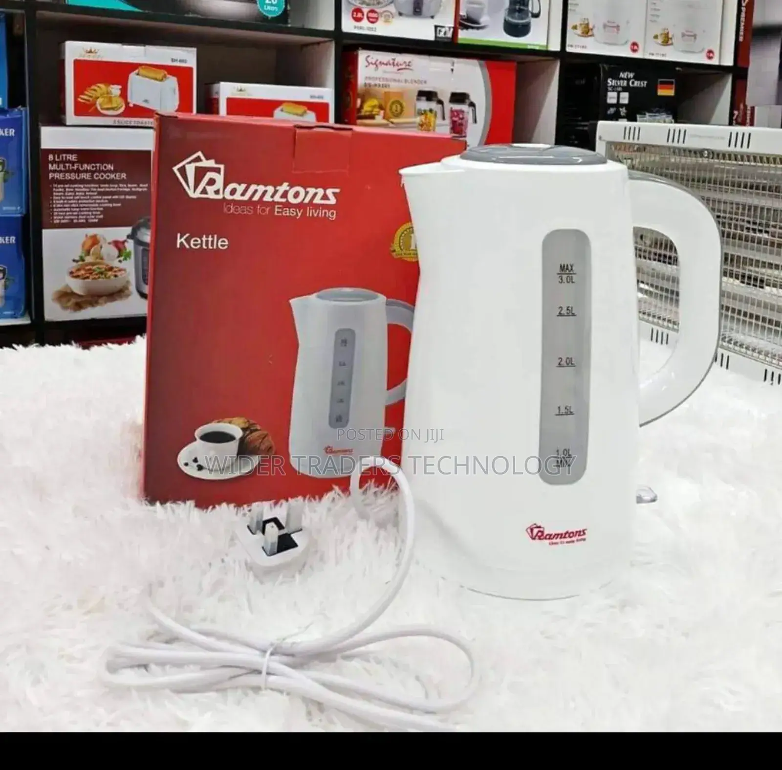 Ramtoms Electric Kettle 3 LTRS