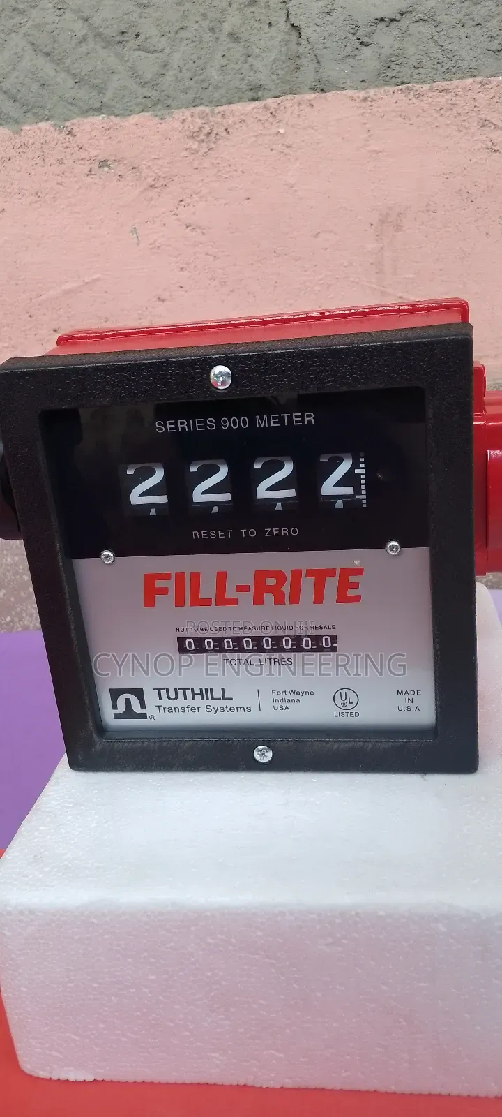 Reliable Fillrite Liquid Flow Meter