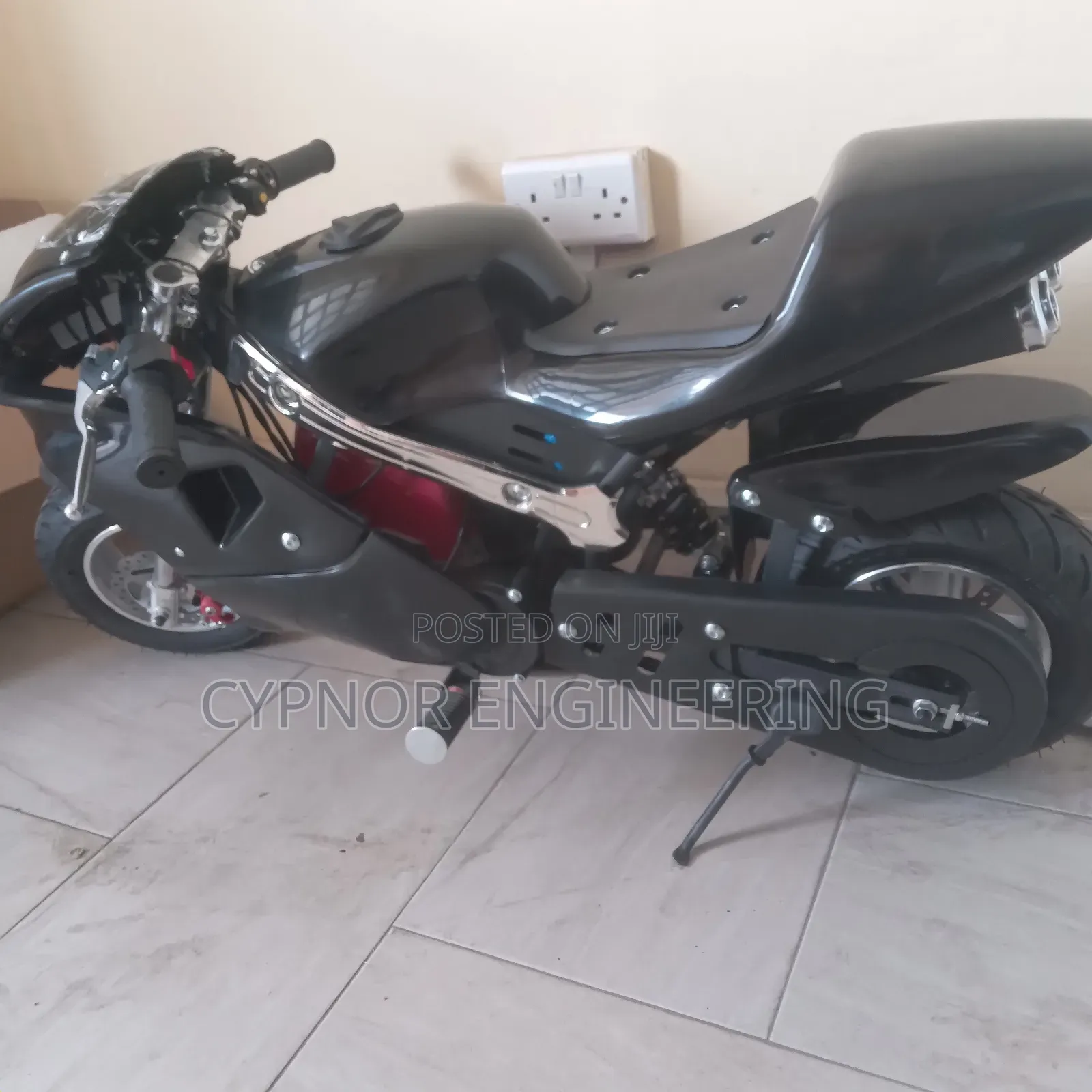 Mini Bike With Adjustable Tap Screen
