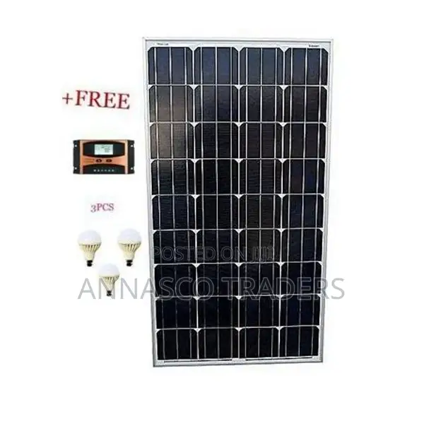 100 Watts All Weather Solar Panel Mono Crystalline Solar Pan