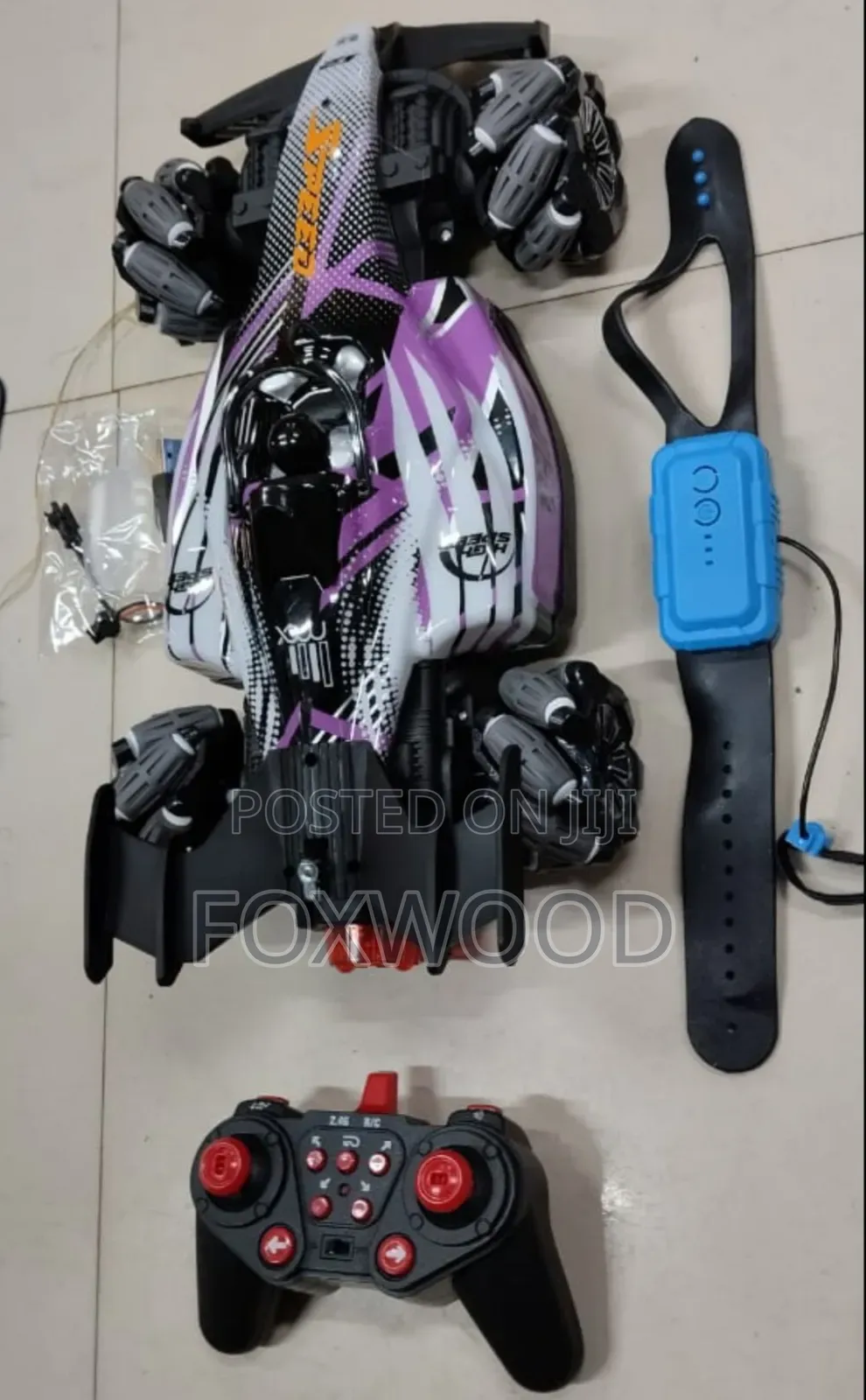 Ferrari Drift Car Remote Controlled And Hand Gesture Sensor