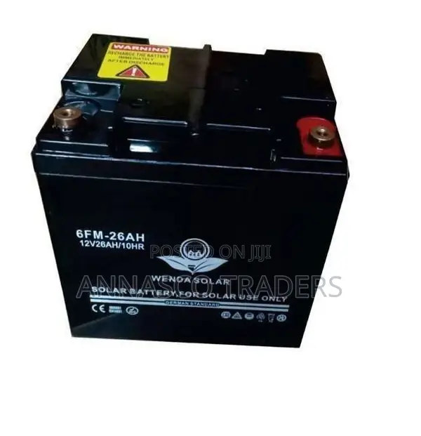 POWERFUL Wenda Solar Solar 26ah Solar Battery