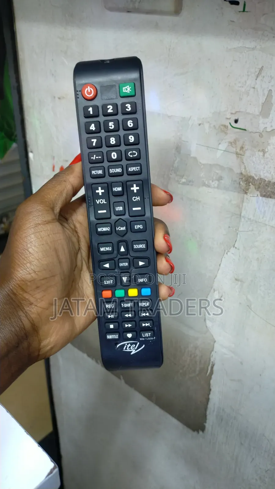 ITEL Digital Remote Control-