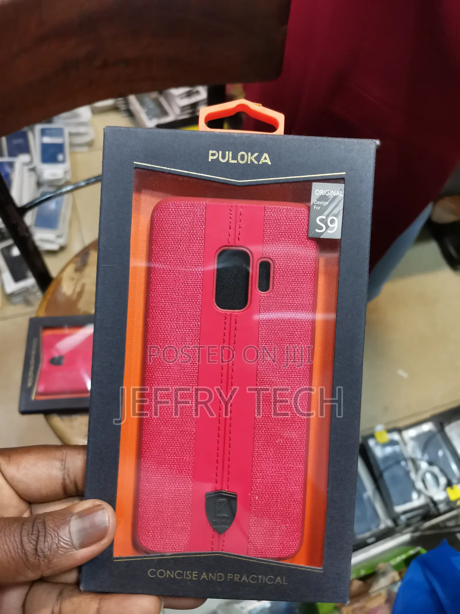 Samsung S9 Puloka Red Case