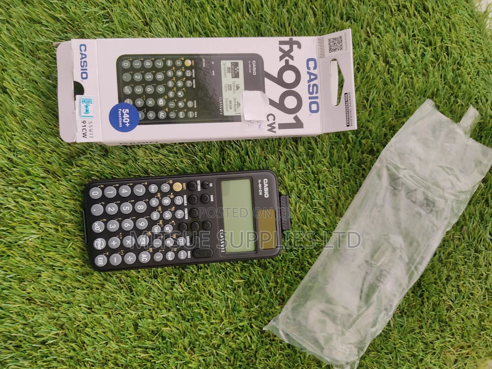Casio Fx-991cw High Resolution Display With 4 Gradations