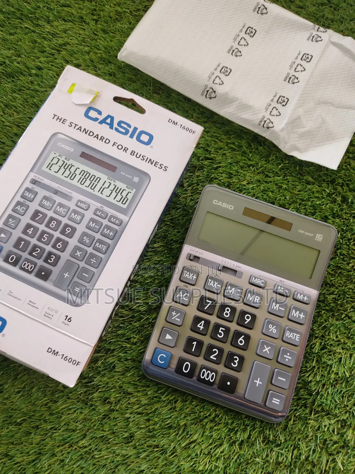 Casio Calculator for Business DM-1600F 16 Digits Electronic