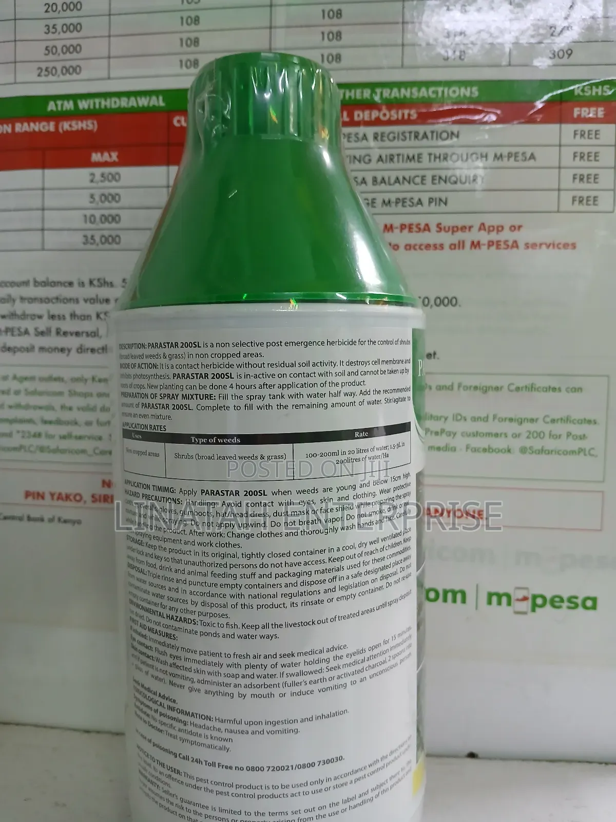 Parastar 200sl Non Selective 1litre