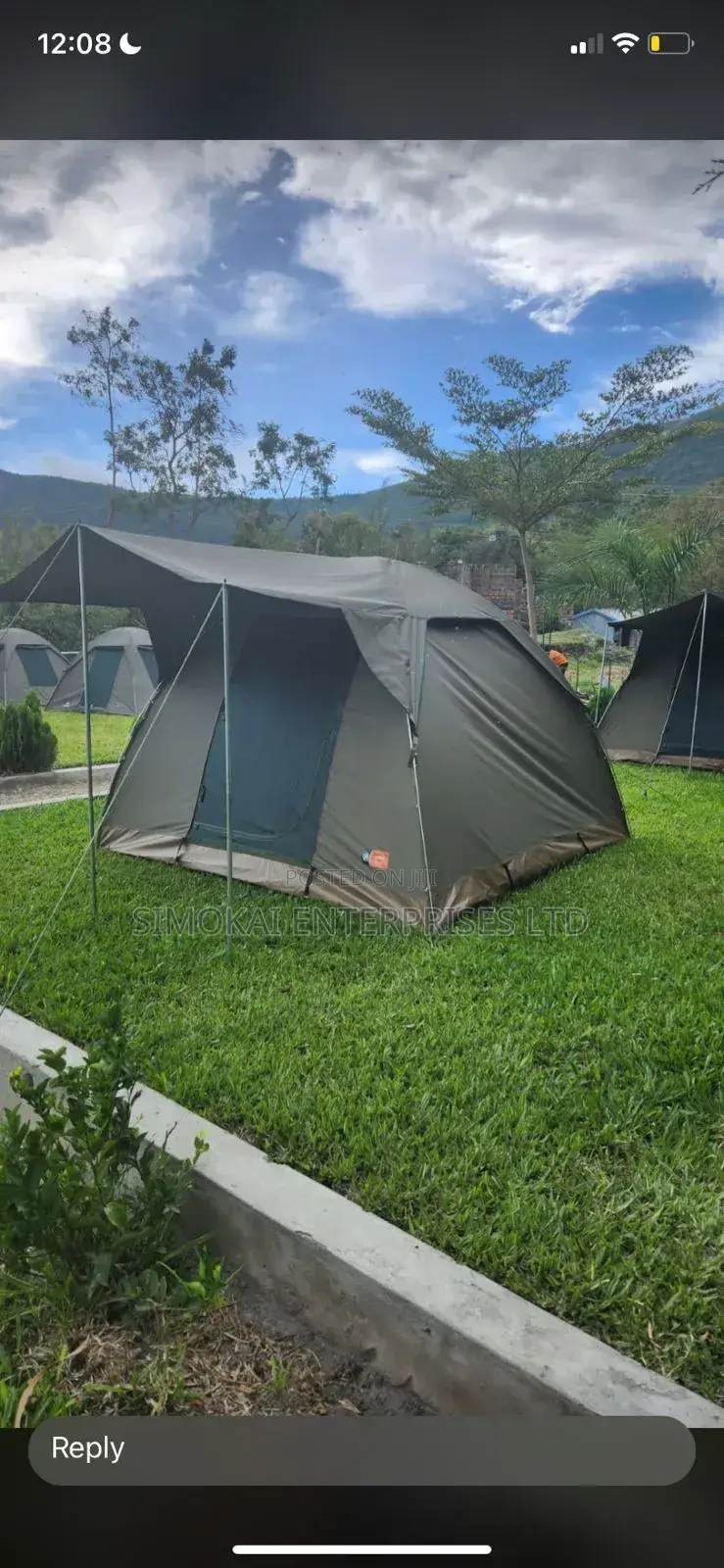 Campmor Weekender 3a Tent – Economy Range 3×3