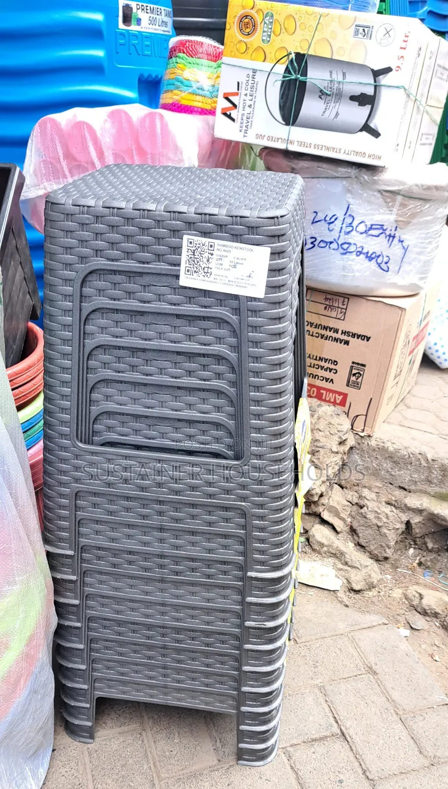 Unbreakable Plastic Stools