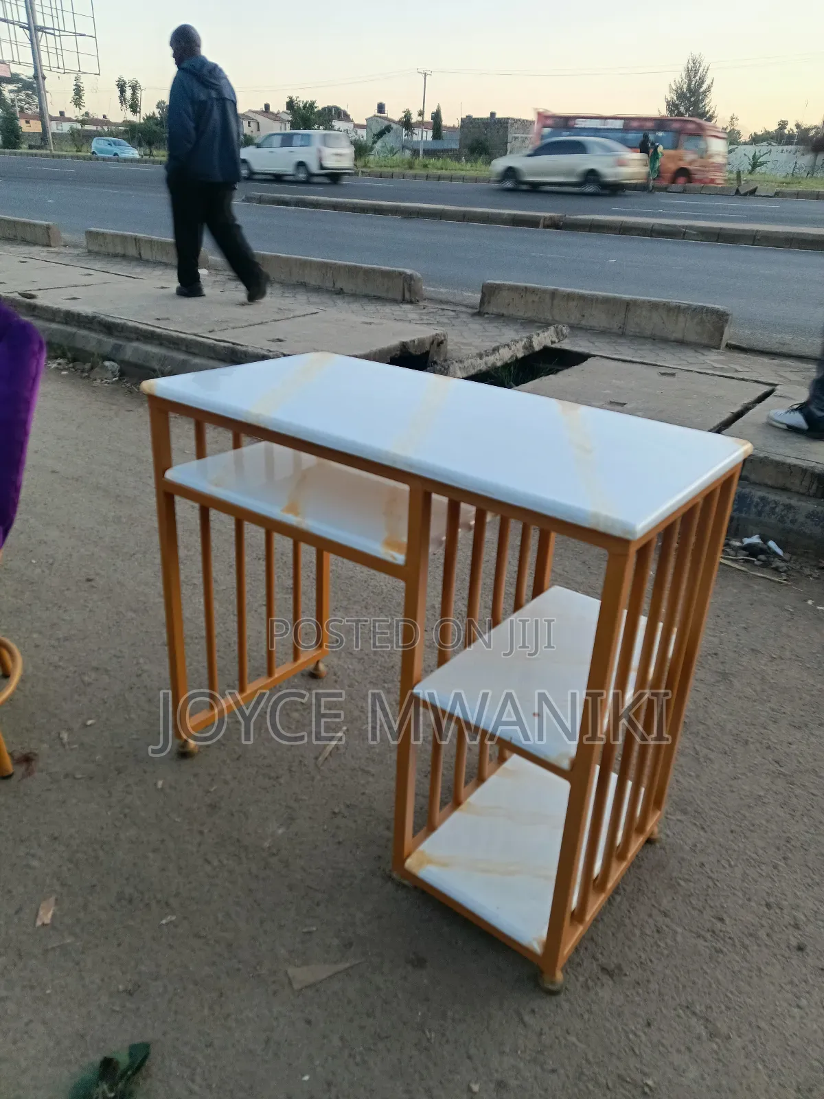 Marble Manicure Table 