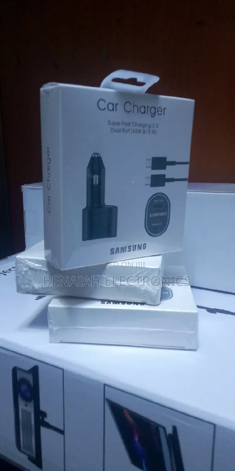 Samsung Car Charger (Max 45 Watts)