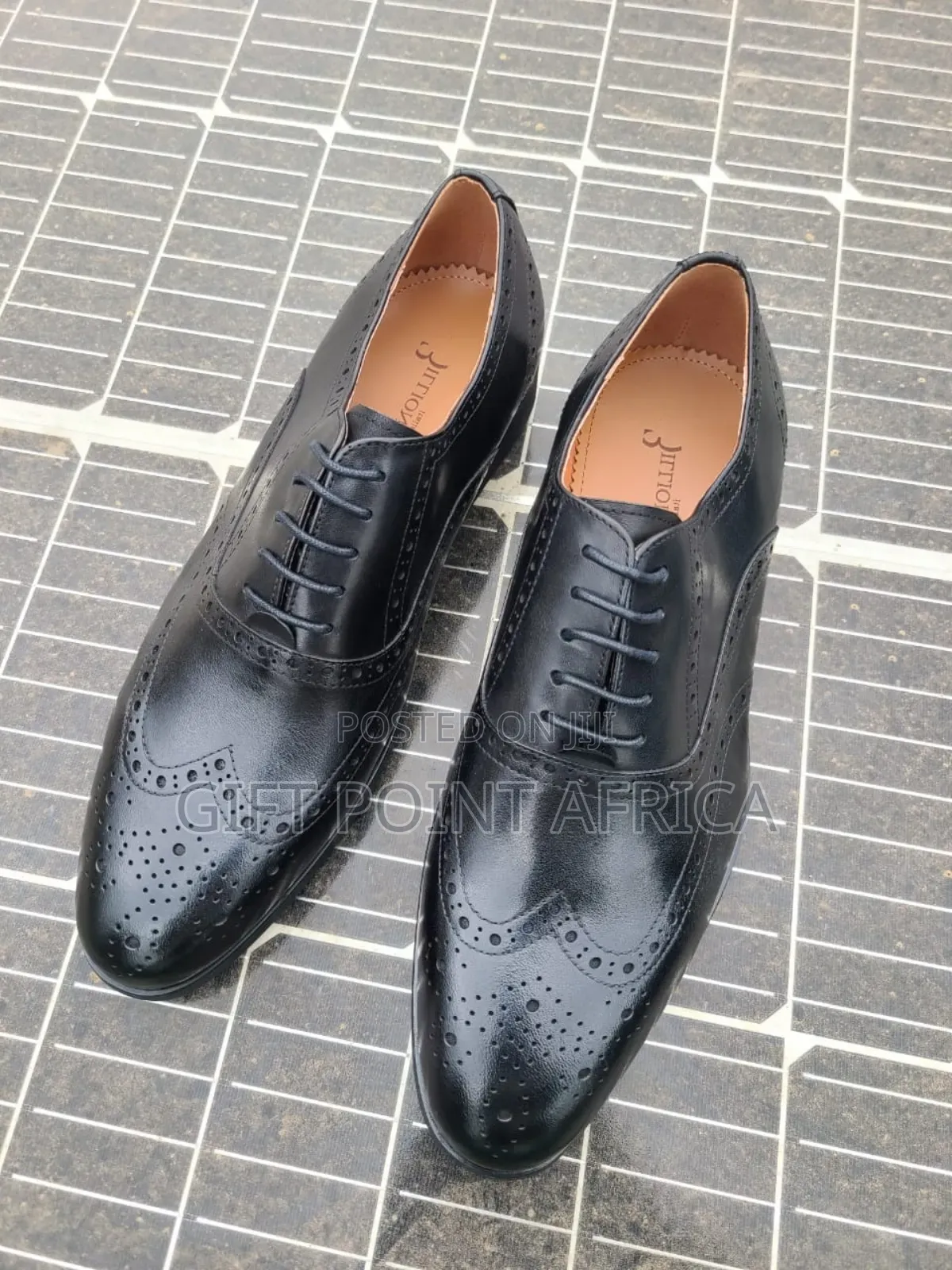 Black Leather Billionaire Official Shoes